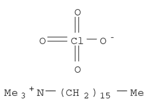 Molecular Structure of 6941-37-3 (N-HEXADECYLTRIMETHYLAMMONIUM PERCHLORATE)